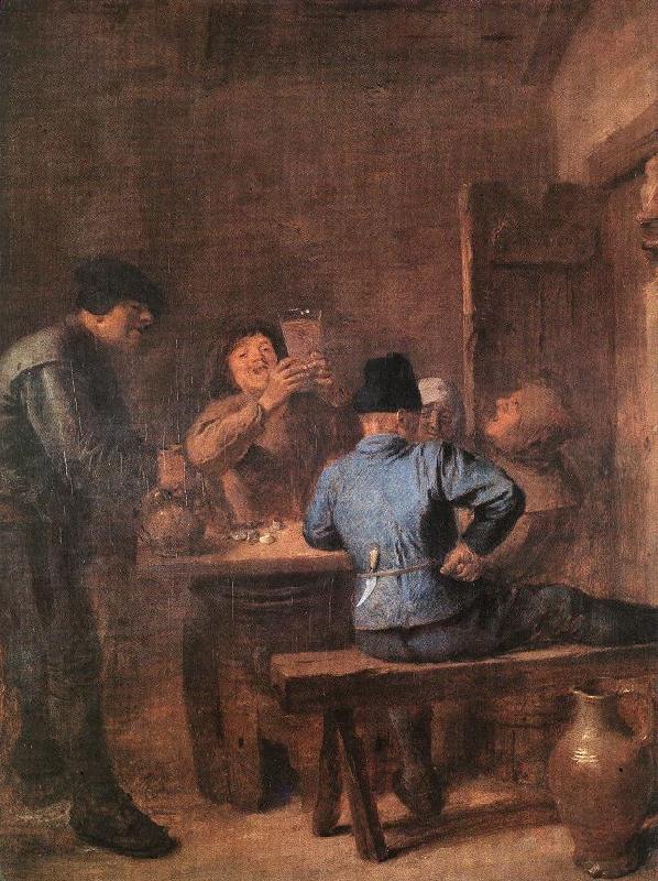 BROUWER, Adriaen In the Tavern fd France oil painting art